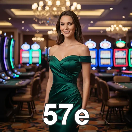 Imagem do app 57e com design glassmorphism e acesso VIP